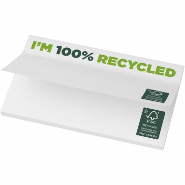 Logo trade advertising products image of: Sticky-Mate® recycled sticky notes 127 x 75 mm