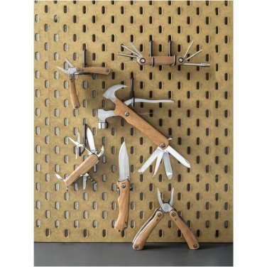 Logotrade promotional giveaways photo of: Fixie 8-function wooden bicycle multi-tool