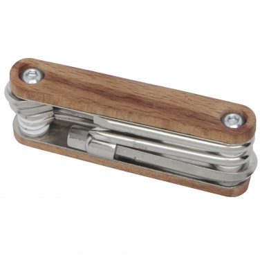 Logotrade promotional item picture of: Fixie 8-function wooden bicycle multi-tool
