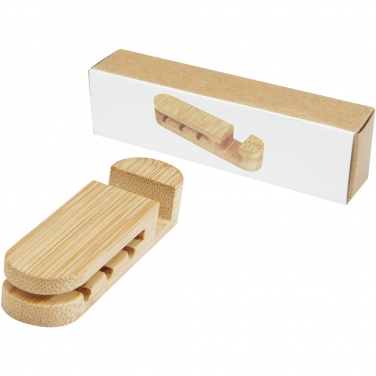 Logotrade advertising product image of: Edulis bamboo cable manager 