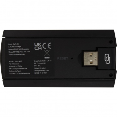 Logo trade promotional gifts image of: ADAPT single band Wi-Fi extender