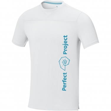 Logo trade promotional products image of: Borax short sleeve men's GRS recycled cool fit t-shirt
