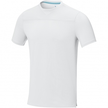 Logo trade promotional giveaways image of: Borax short sleeve men's GRS recycled cool fit t-shirt