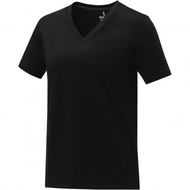 Logotrade promotional merchandise photo of: Somoto short sleeve women's V-neck t-shirt 