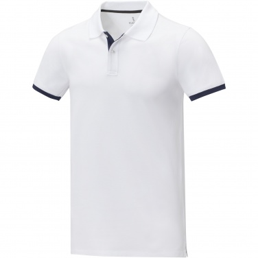 Logo trade promotional items image of: Morgan short sleeve men's duotone polo