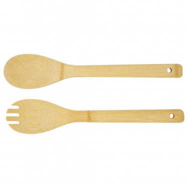 Logotrade promotional products photo of: Argulls bamboo salad bowl and tools