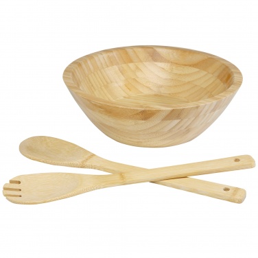 Logotrade promotional gift image of: Argulls bamboo salad bowl and tools