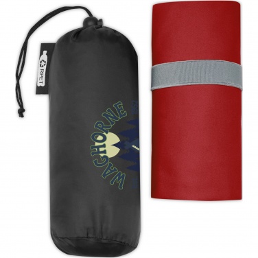 Logo trade promotional giveaways image of: Pieter recycled PET ultra lightweight and quick dry towel 130 x 80 cm