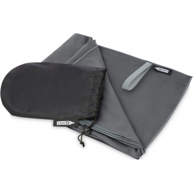 Logo trade promotional items picture of: Pieter recycled PET ultra lightweight and quick dry towel 130 x 80 cm