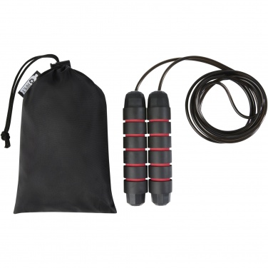 Logotrade business gift image of: Austin soft skipping rope in recycled PET pouch