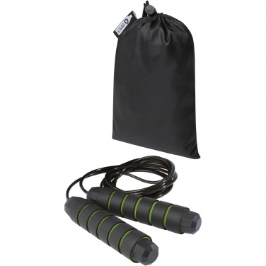 Logotrade promotional gift picture of: Austin soft skipping rope in recycled PET pouch
