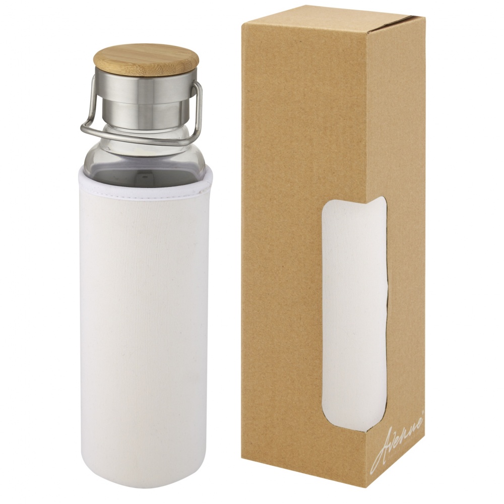 Logotrade promotional products photo of: Thor 660 ml glass bottle with neoprene sleeve