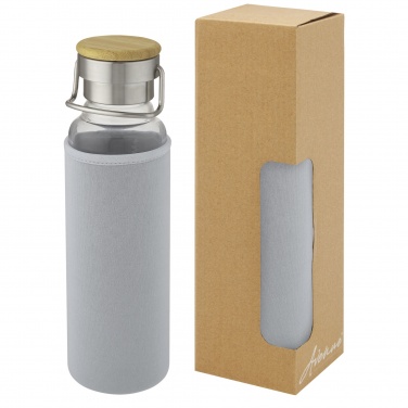 Logo trade promotional item photo of: Thor 660 ml glass bottle with neoprene sleeve