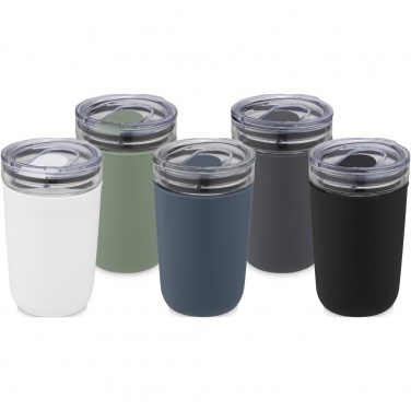 Logo trade promotional item photo of: Bello 420 ml glass tumbler with recycled plastic outer wall