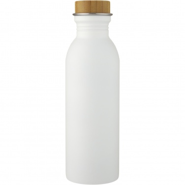 Logo trade promotional products image of: Kalix 650 ml stainless steel water bottle