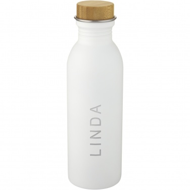 Logo trade promotional product photo of: Kalix 650 ml stainless steel water bottle