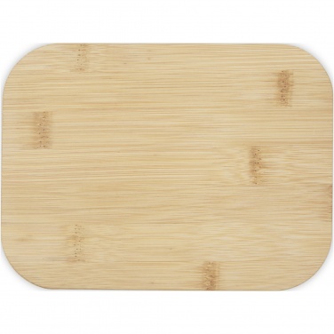 Logo trade corporate gifts picture of: Roby glass lunch box with bamboo lid