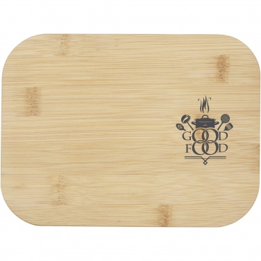 Logotrade promotional merchandise picture of: Roby glass lunch box with bamboo lid