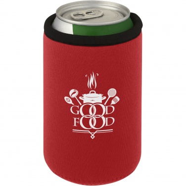 Logo trade promotional item photo of: Vrie recycled neoprene can sleeve holder