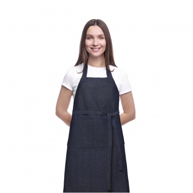 Logo trade business gifts image of: Jeen 200 g/m² recycled denim apron