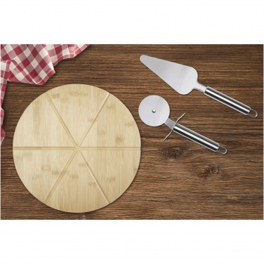 Logotrade business gifts photo of: Mangiary bamboo pizza peel and tools