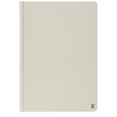 Logo trade promotional products image of: Karst® A5 stone paper hardcover notebook - lined