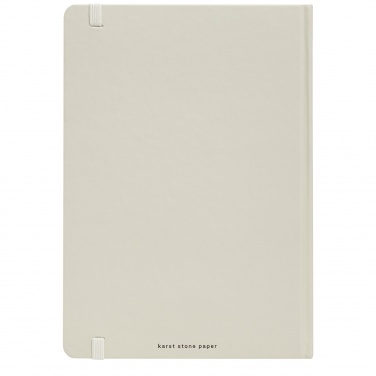 Logo trade promotional gifts picture of: Karst® A5 stone paper hardcover notebook - lined