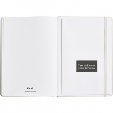 Logotrade promotional gifts photo of: Karst® A5 stone paper hardcover notebook - lined
