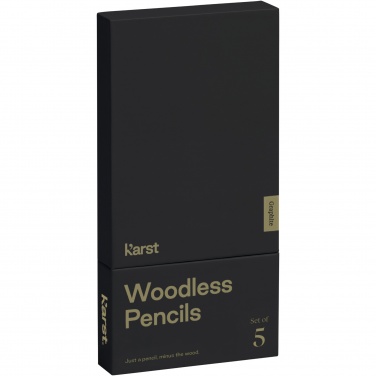 Logotrade promotional merchandise picture of: Karst® 5-pack 2B woodless graphite pencils