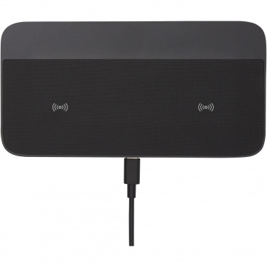 Logotrade promotional products photo of: Hybrid 15W premium dual wireless charging pad