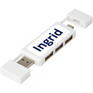 Logo trade promotional product photo of: Mulan dual USB 2.0 hub