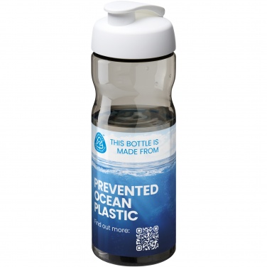 Logo trade advertising product photo of: H2O Active® Eco Base 650 ml flip lid sport bottle
