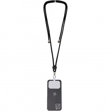 Logo trade promotional items image of: Kubi phone lanyard
