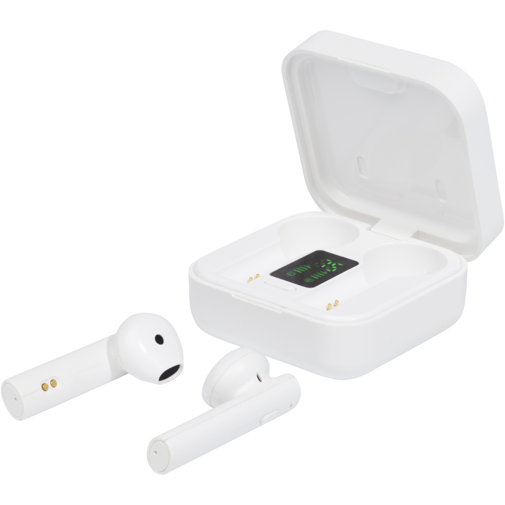 Logotrade promotional items photo of: Tayo solar charging TWS earbuds 