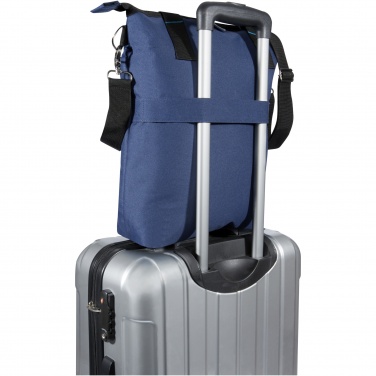 Logo trade promotional gift photo of: REPREVE® Our Ocean™ 15" GRS RPET laptop tote bag 12L