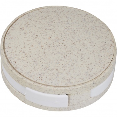 Logotrade corporate gift image of: Kenzu wheat straw USB hub