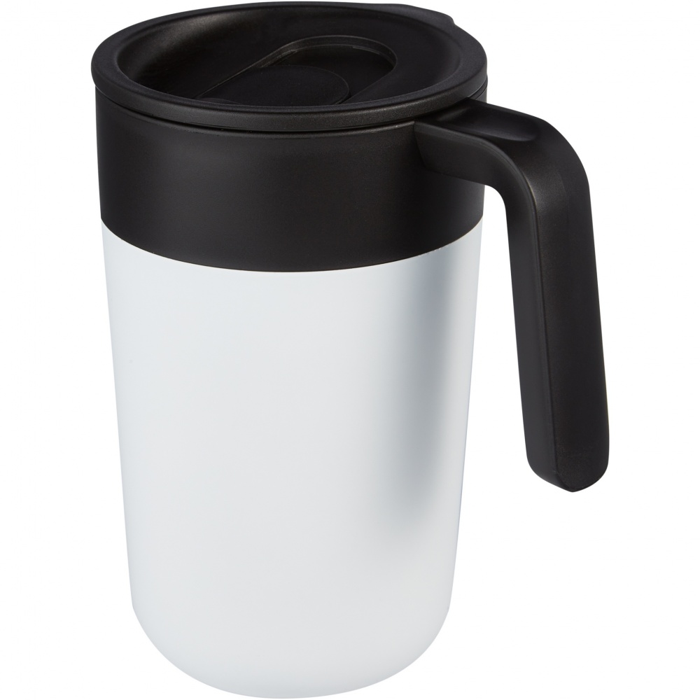 Logo trade promotional merchandise photo of: Nordia 400 ml double-wall recycled mug