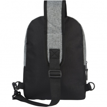 Logo trade promotional giveaways image of: Reclaim GRS recycled two-tone sling 3.5L