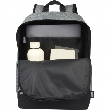 Logo trade promotional giveaways picture of: Reclaim 15" GRS recycled two-tone laptop backpack 14L