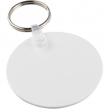 Logotrade promotional giveaways photo of: Tait circle-shaped recycled keychain