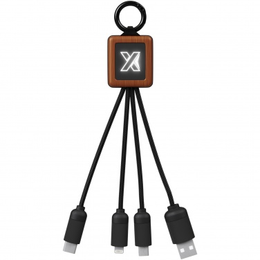 Logo trade business gifts image of: SCX.design C19 wooden easy to use cable