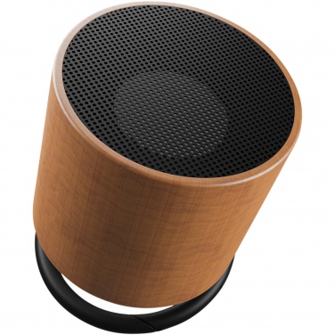 Logo trade advertising product photo of: SCX.design S27 3W wooden ring speaker