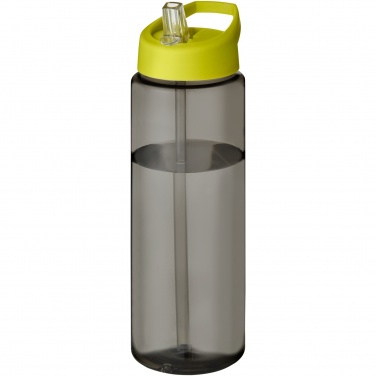 Logo trade corporate gifts image of: H2O Active® Eco Vibe 850 ml spout lid sport bottle 