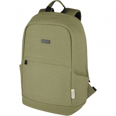 Logotrade promotional items photo of: Joey 15.6" GRS recycled canvas anti-theft laptop backpack 18L