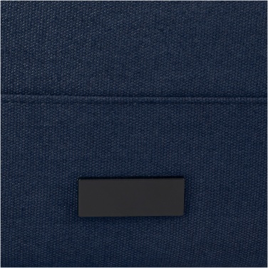 Logo trade promotional gift photo of: Joey 15” GRS recycled canvas rolltop laptop backpack 15L