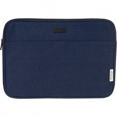 Logo trade corporate gift photo of: Joey 14" GRS recycled canvas laptop sleeve 2L