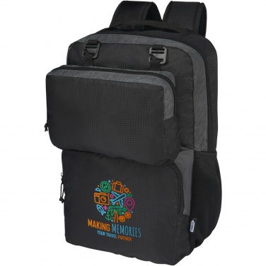 Logo trade business gifts image of: Trailhead 15" GRS recycled lightweight laptop backpack 14L