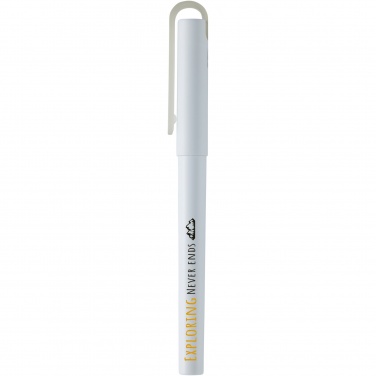 Logo trade promotional product photo of: Mauna recycled PET gel rollerball pen