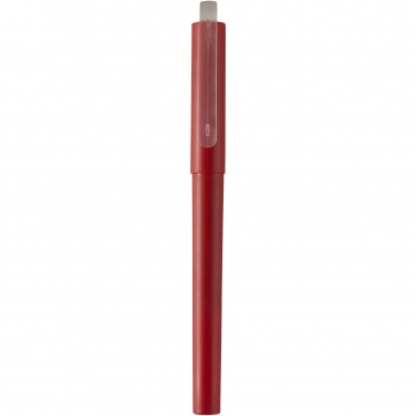 Logo trade promotional gifts image of: Mauna recycled PET gel rollerball pen