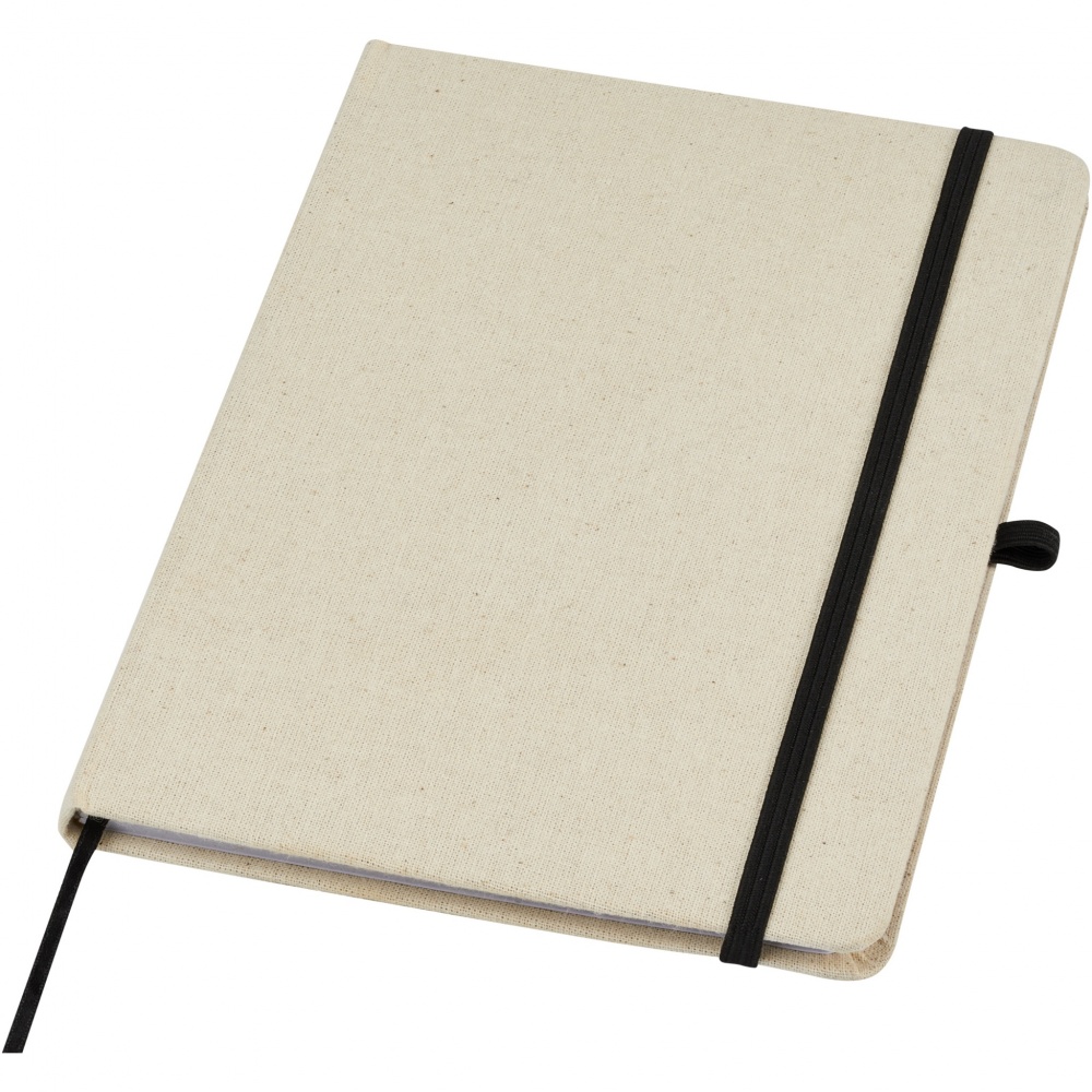 Logotrade corporate gifts photo of: Tutico organic cotton hardcover notebook